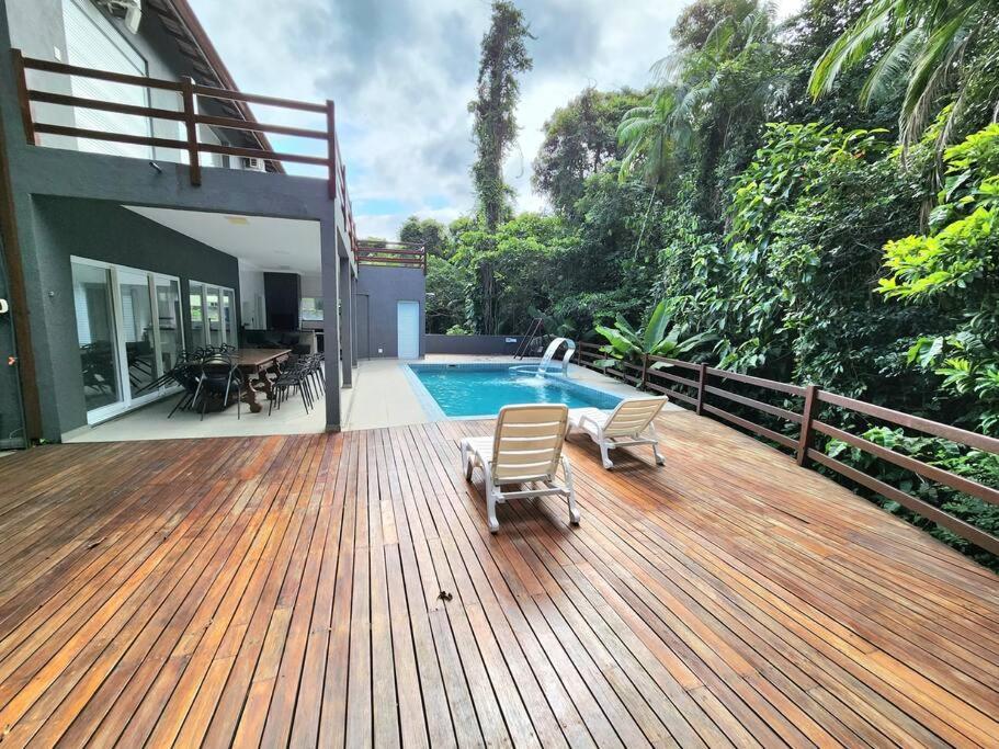 Magnifica Casa Praia Bertioga Guaratuba Sun House エクステリア 写真